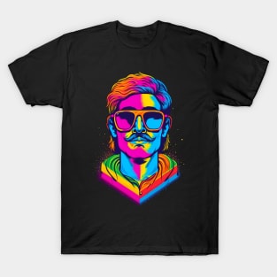 Colourful LGBT design for Pride Month: Anonymous Guy T-Shirt